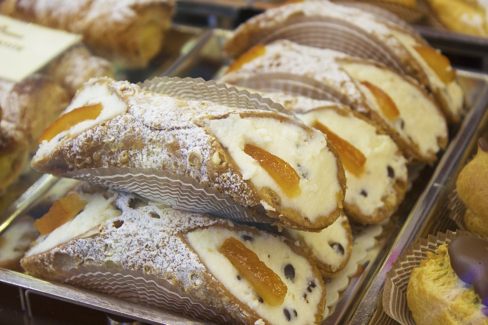 eetgewoonten op Sicilië - Cannoli