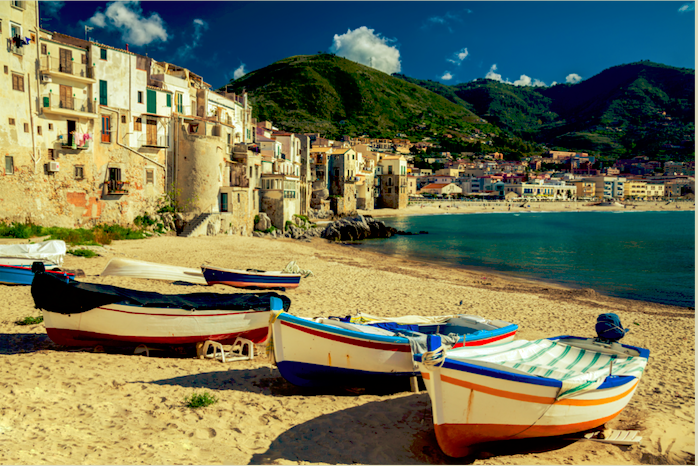 Mooiste kusstadje Cefalù met prachtige stranden 