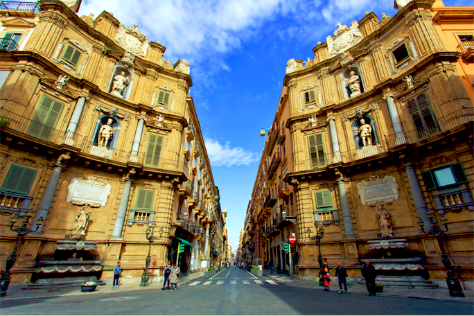 Foto van de stad Palermo 